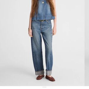 Madewell Pierced Barrell leg Jean 29P